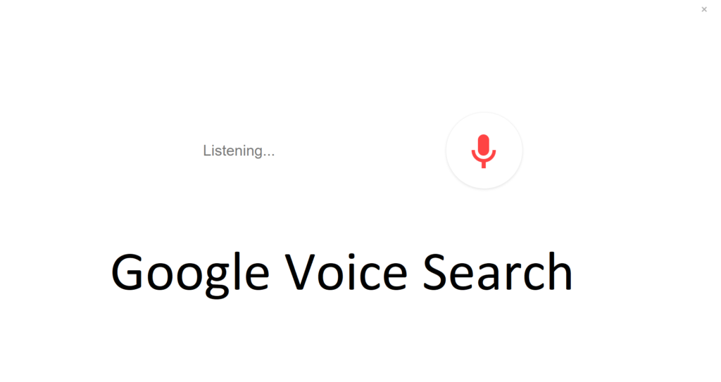google voice search seo 